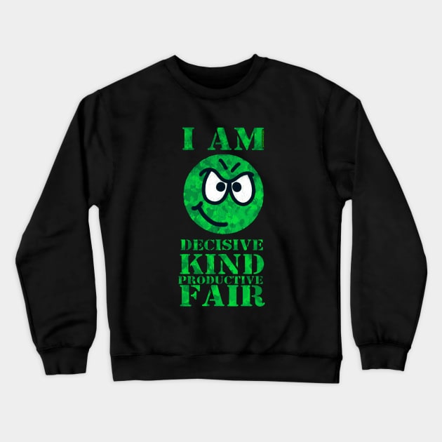 I am Wood Element Crewneck Sweatshirt by SherringenergyTeez